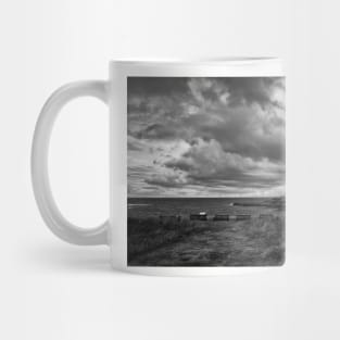 Monochrome St Mary's Island Mug